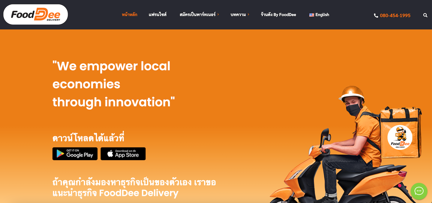 FoodDee Website